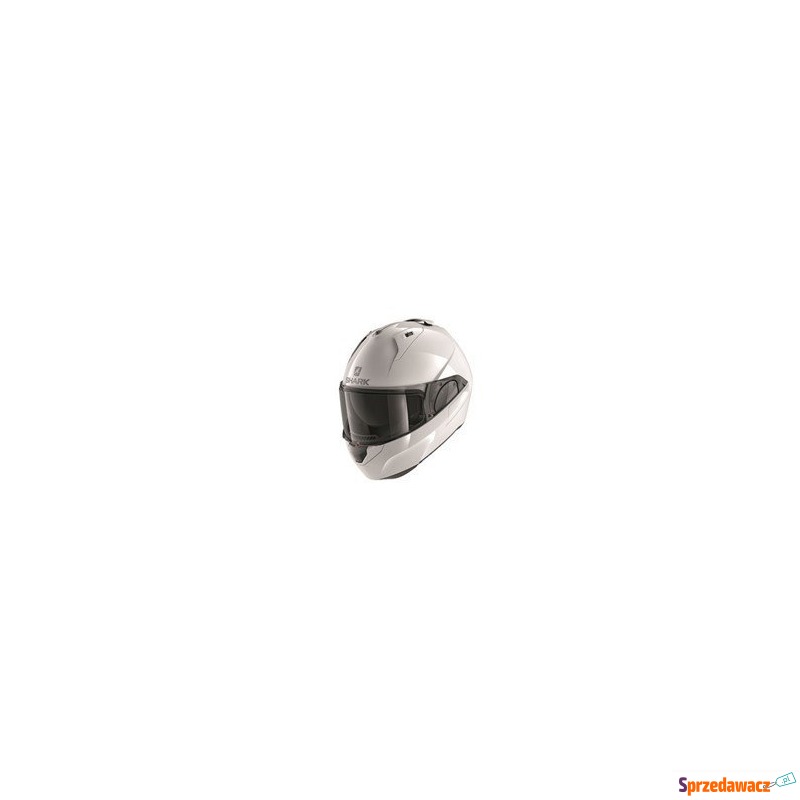 SHARK Kask szczękowy EVO ES BLANK biały - Kaski motocyklowe - Piekary Śląskie
