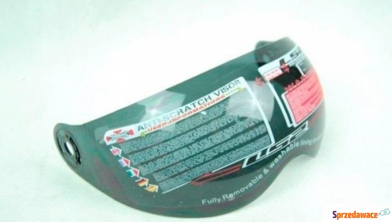 LS2 SZYBA KASKU OF536 LOGO PRZYCIEMNIANA - Kaski motocyklowe - Częstochowa