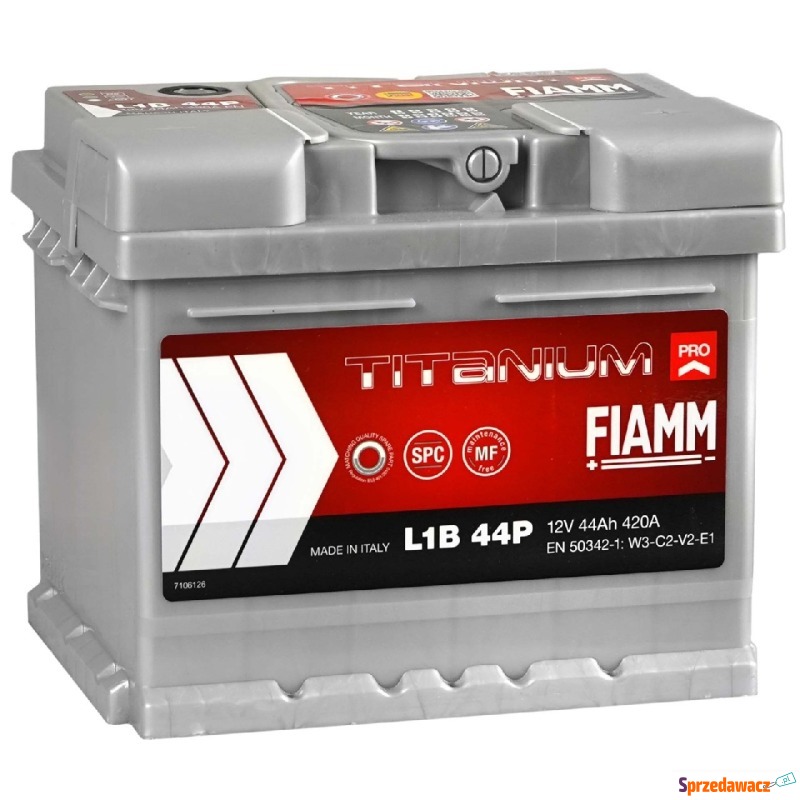 Akumulator 44Ah 420A FIAMM Titanium pro 12V prawy+ - Akumulatory - Białystok