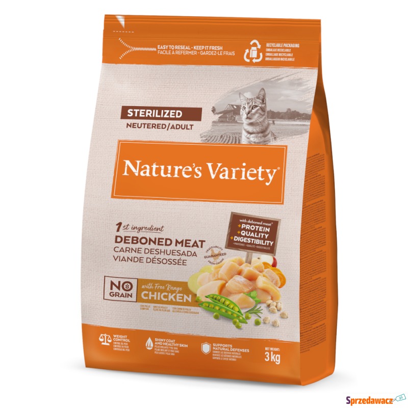 Nature's Variety No Grain Sterilized, kurczak... - Karmy dla kotów - Warszawa