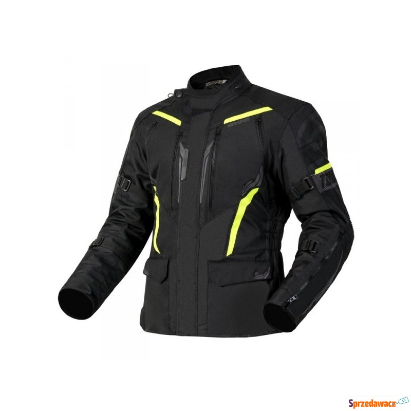 OZONE KURTKA TEKSTYLNA TOUR III BLACK/FLUO YELLOW - Odzież motocyklowa - Kielce