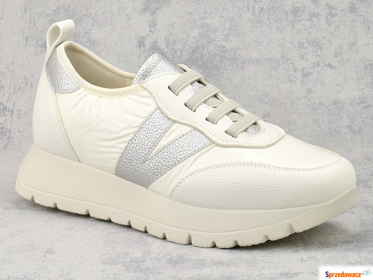 Sneakersy Vinceza 58510 białe