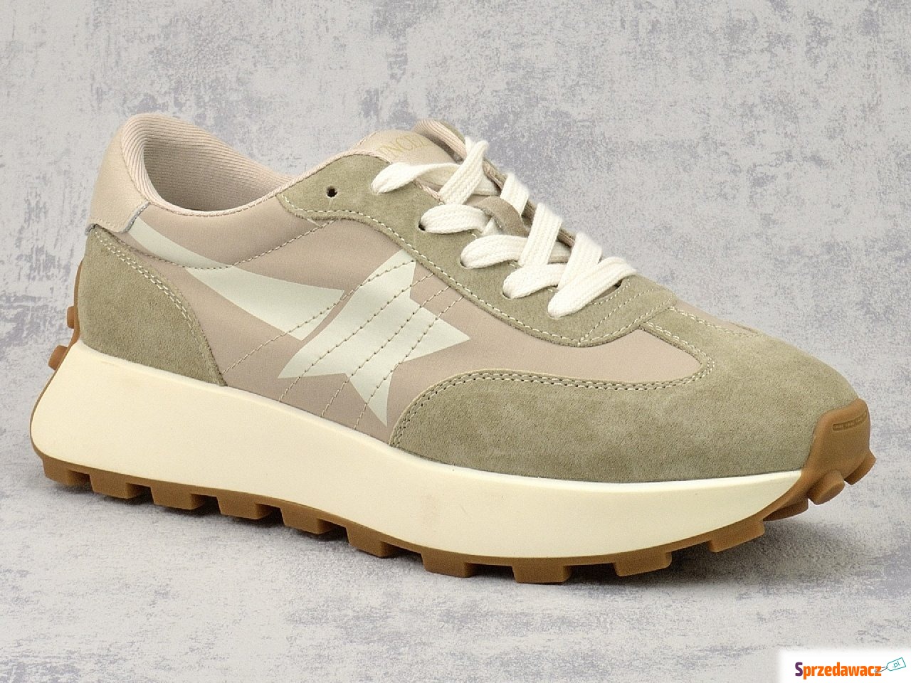Sneakersy Vinceza 66720 beżowe