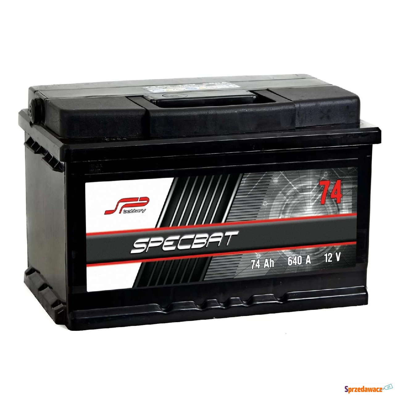 Akumulator 74Ah/640A 12V specbat