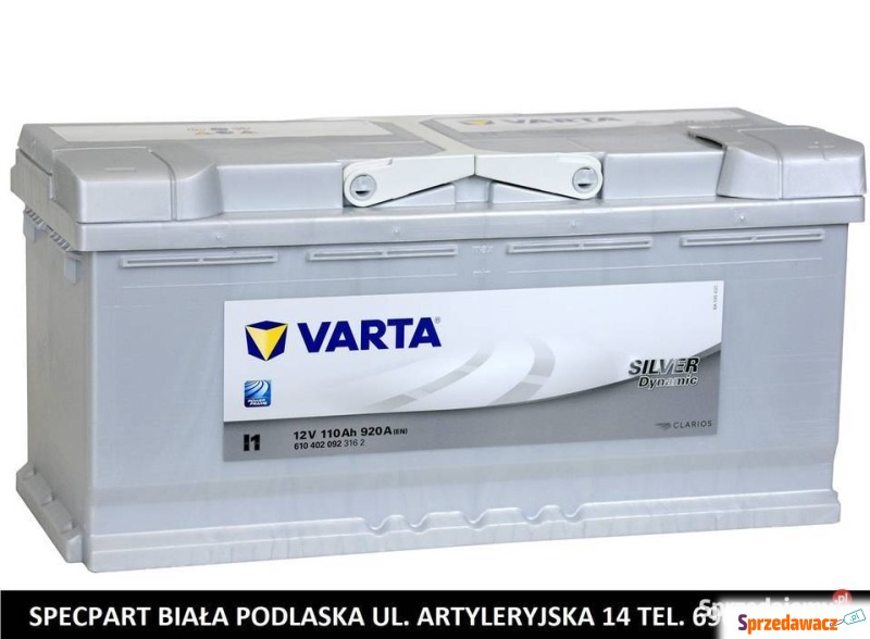 Akumulator 110Ah 920A Varta Silver...