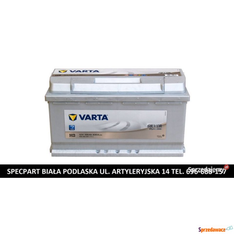 Akumulator 100Ah 830A Varta Silver...