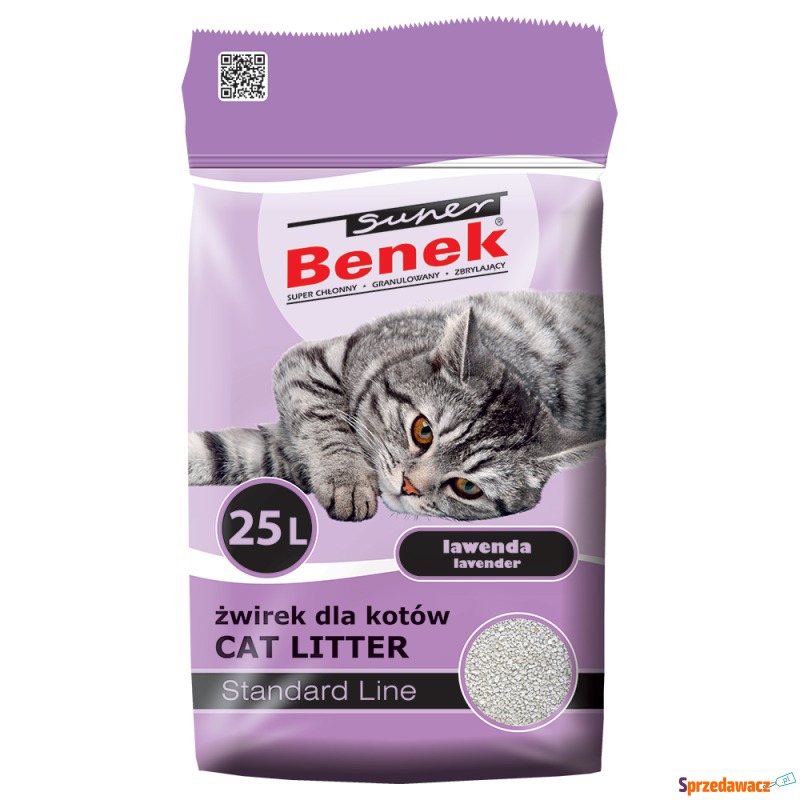 Benek Super Lawenda żwirek dla...