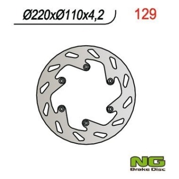 NG129 TARCZA HAMULCOWA TYŁ KTM SX/EXC/LC 4 220x110