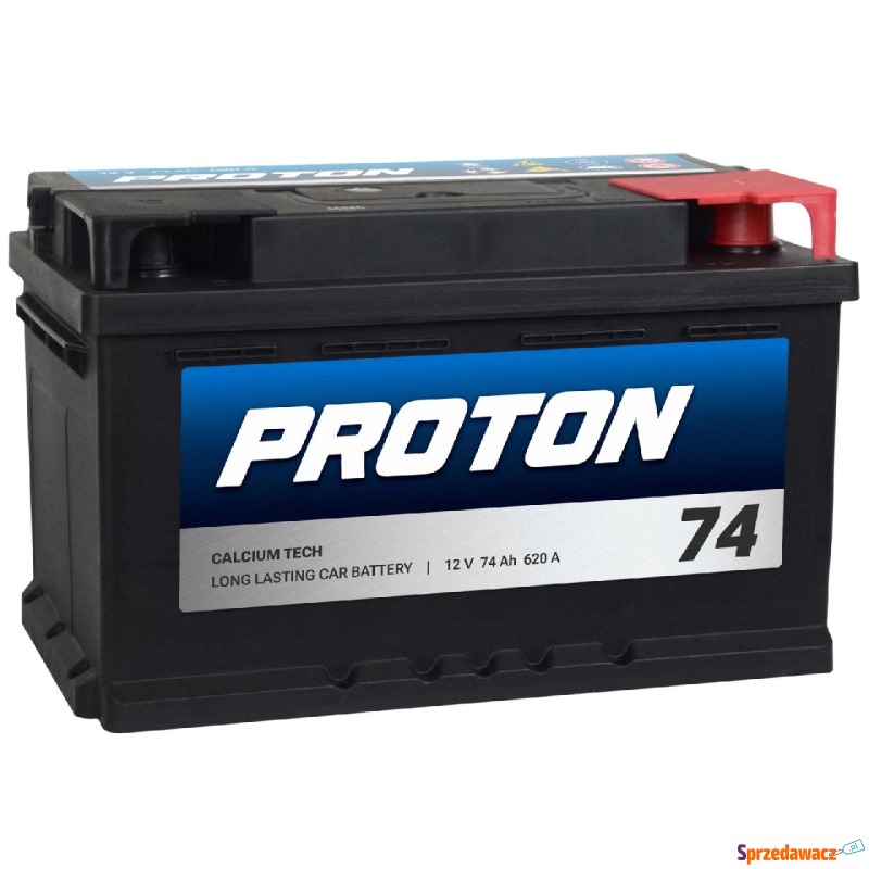 Akumulator 74ah 620a Proton Prawy Plus - Akumulatory - Łódź