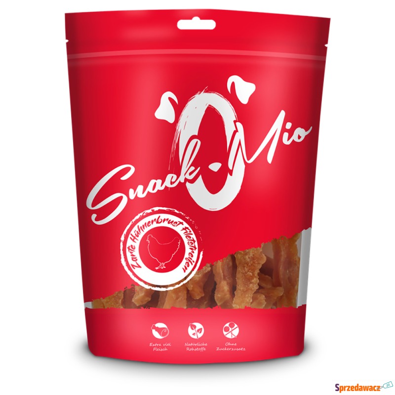 SnackOMio, delikatne paski fileta z piersi ku... - Przysmaki dla psów - Legnica