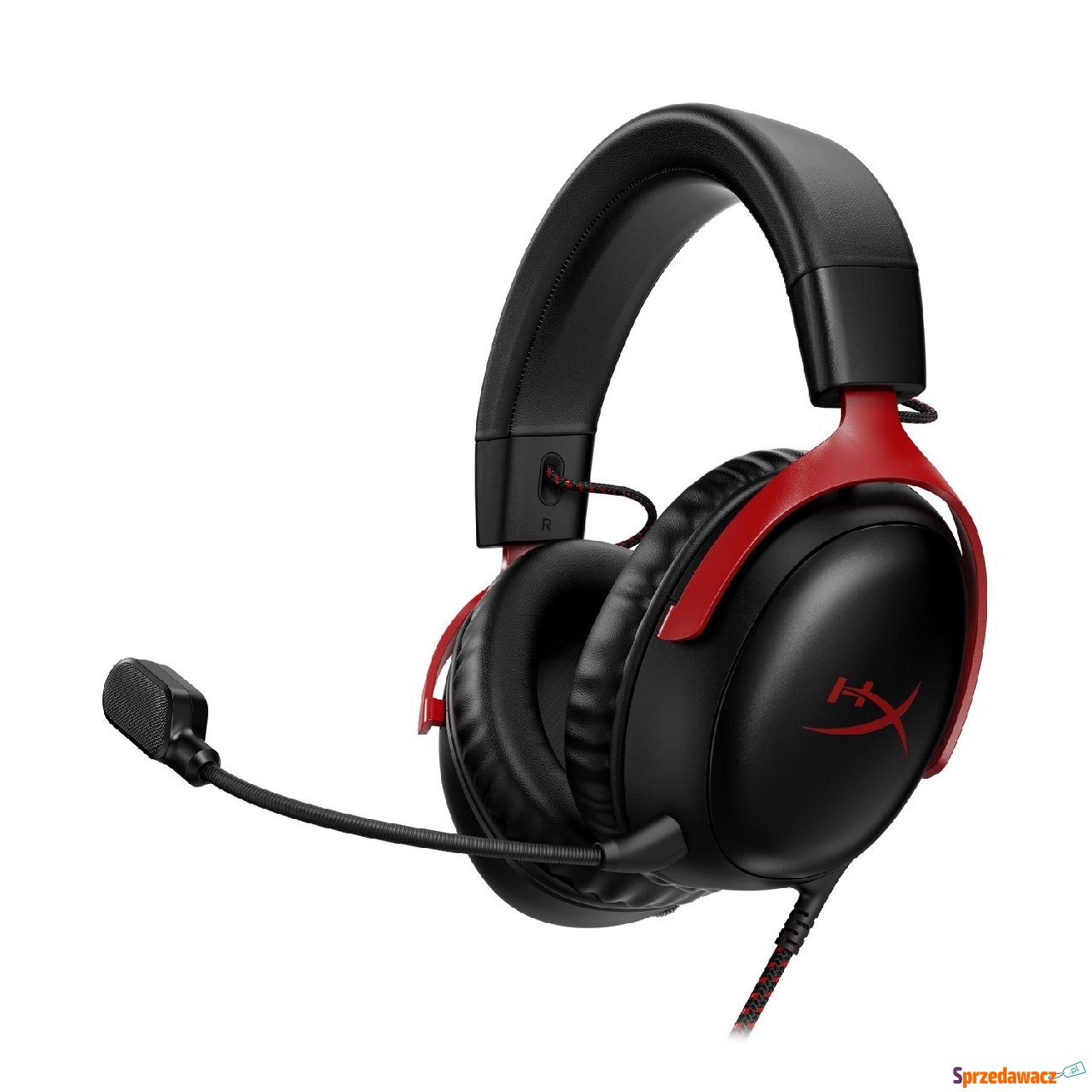 HyperX Cloud III czerwone