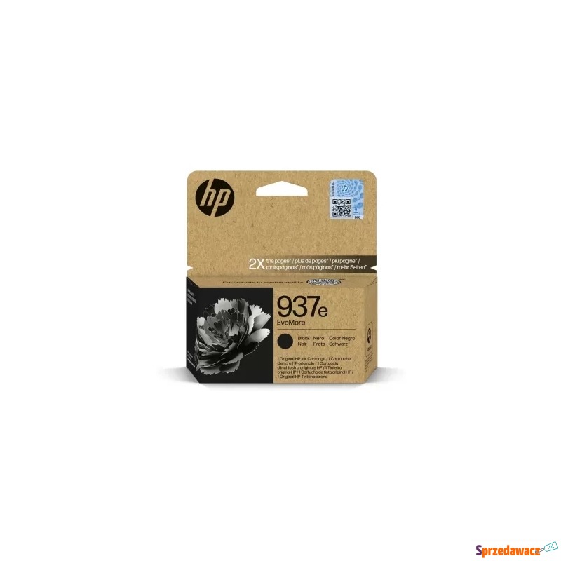 Tusz Oryginalny HP 937e (4S6W9NE)...