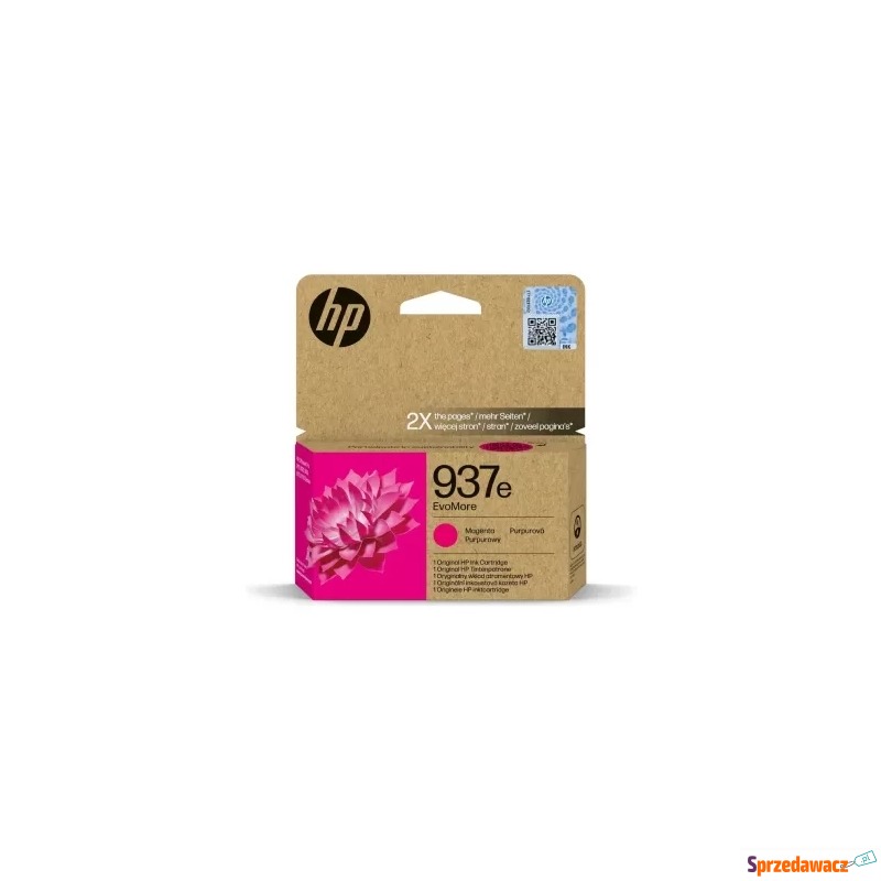 Tusz Oryginalny HP 937e (4S6W7NE)...
