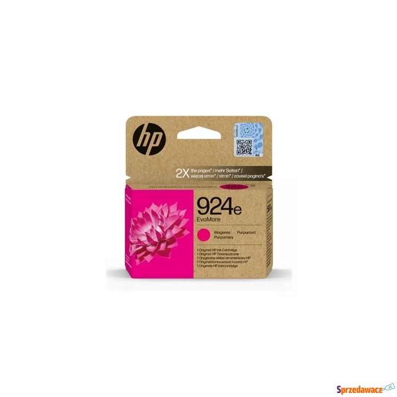 Tusz Oryginalny HP 924e (4K0U8NE)...
