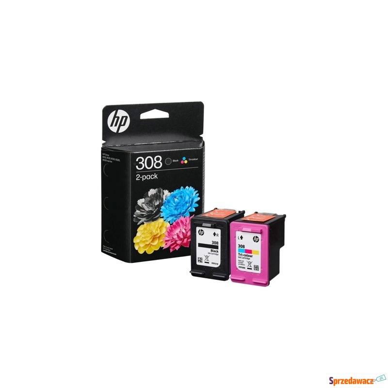 Tusze Oryginalne HP 308BK + 308C...