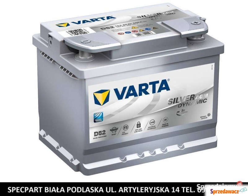 Akumulator 60Ah 680A Varta Silver...