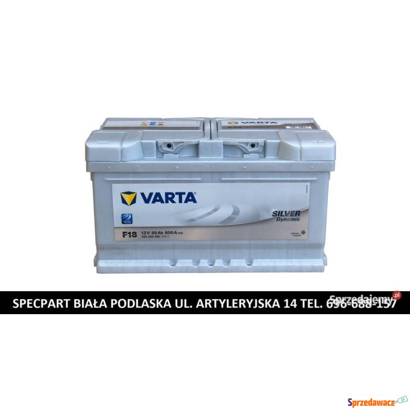 Akumulator 85Ah 800A Varta Silver...