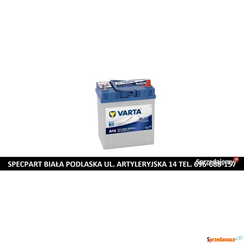 Akumulator 40Ah 330A P+ Japan Varta...