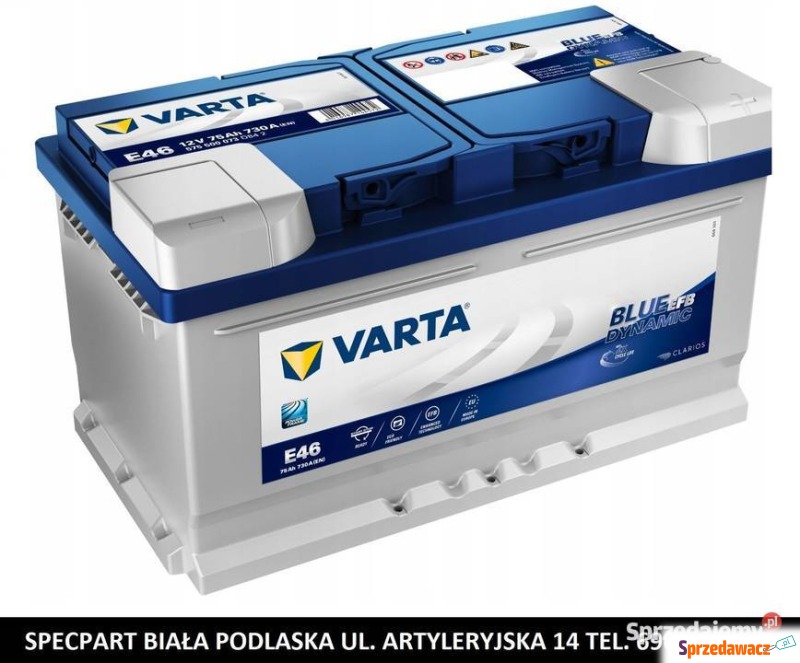 Akumulator 75Ah 730A Varta Blue...