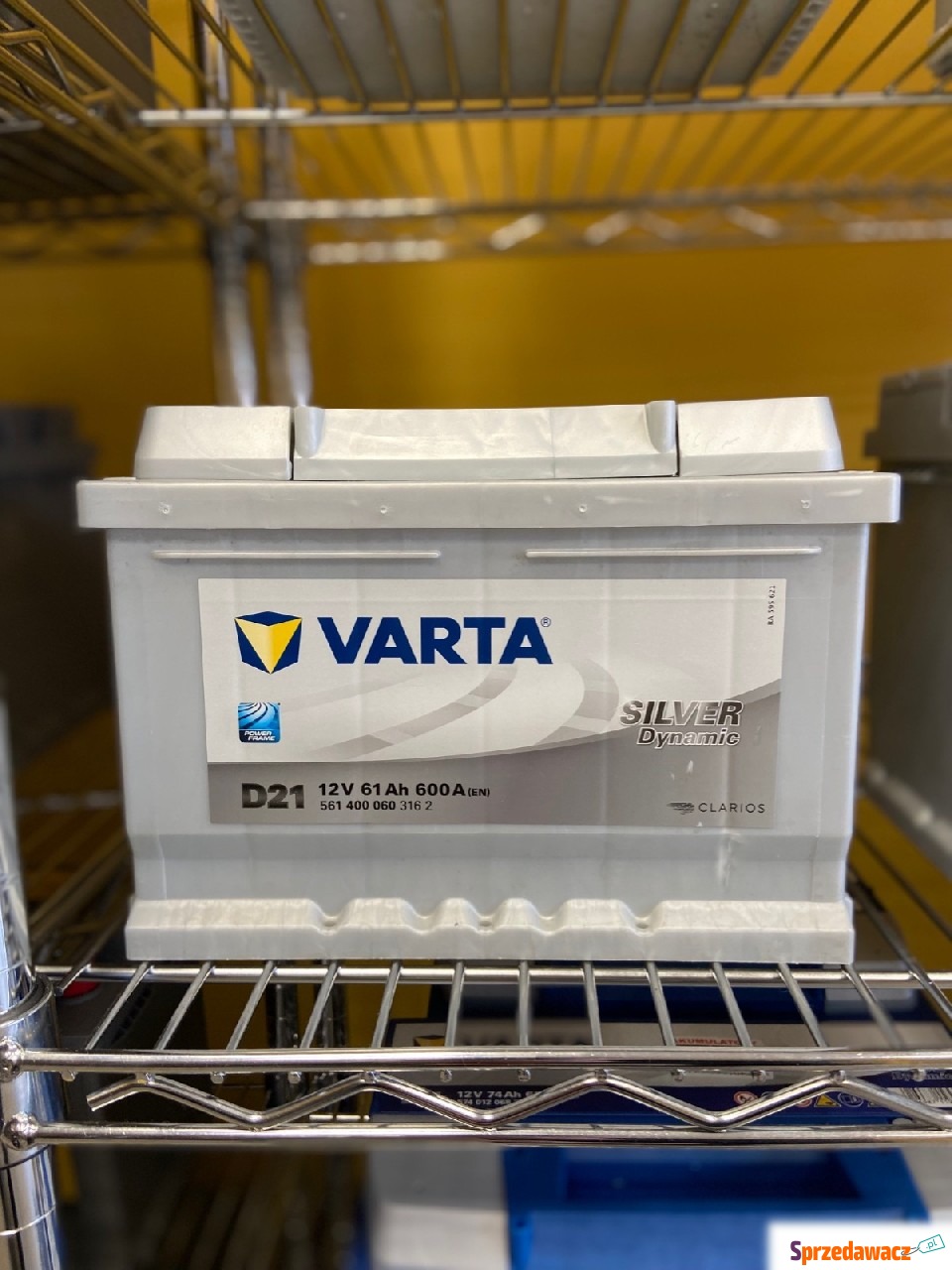 Akumulator 61Ah 600A Varta Silver...