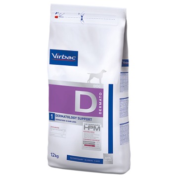 Virbac Veterinary HPM Pomoc dermatologiczna dla psów D1 - 12 kg