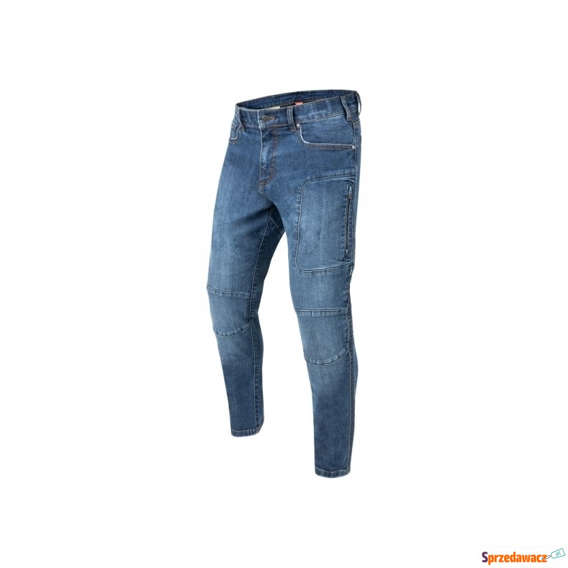 REBELHORN SPODNIE JEANS RAGE II TAPERED FIT BLUE - Odzież motocyklowa - Konin