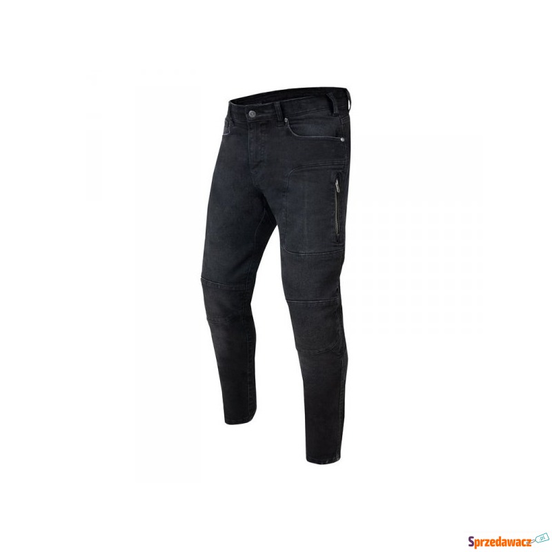 REBELHORN SPODNIE JEANS RAGE II TAPERED FIT BLACK - Odzież motocyklowa - Gliwice