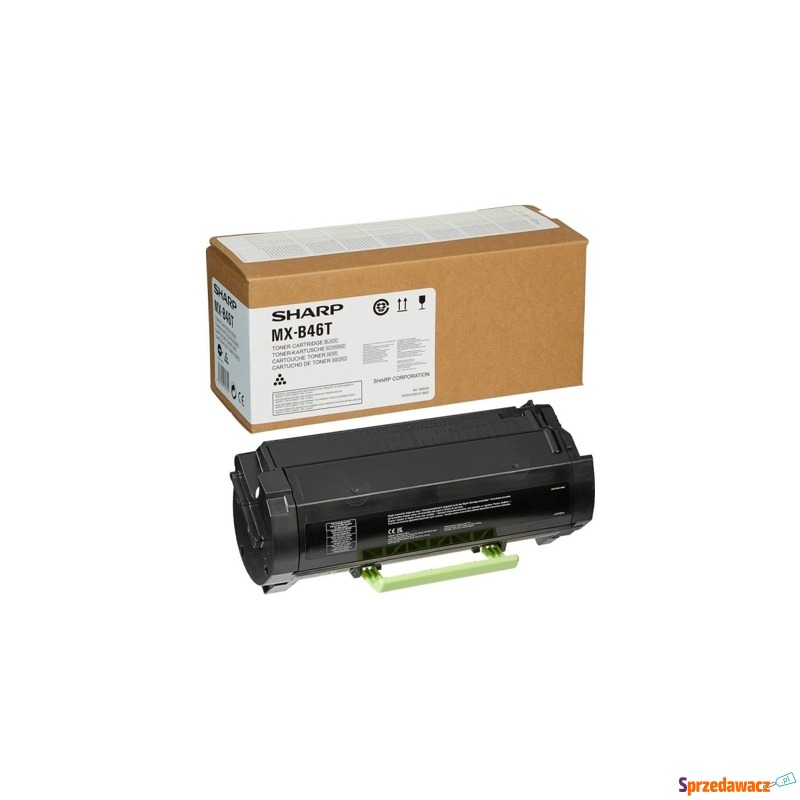 Toner Oryginalny Sharp MX-B46T (MXB46T) (Czarny)... - Tusze, tonery - Białystok