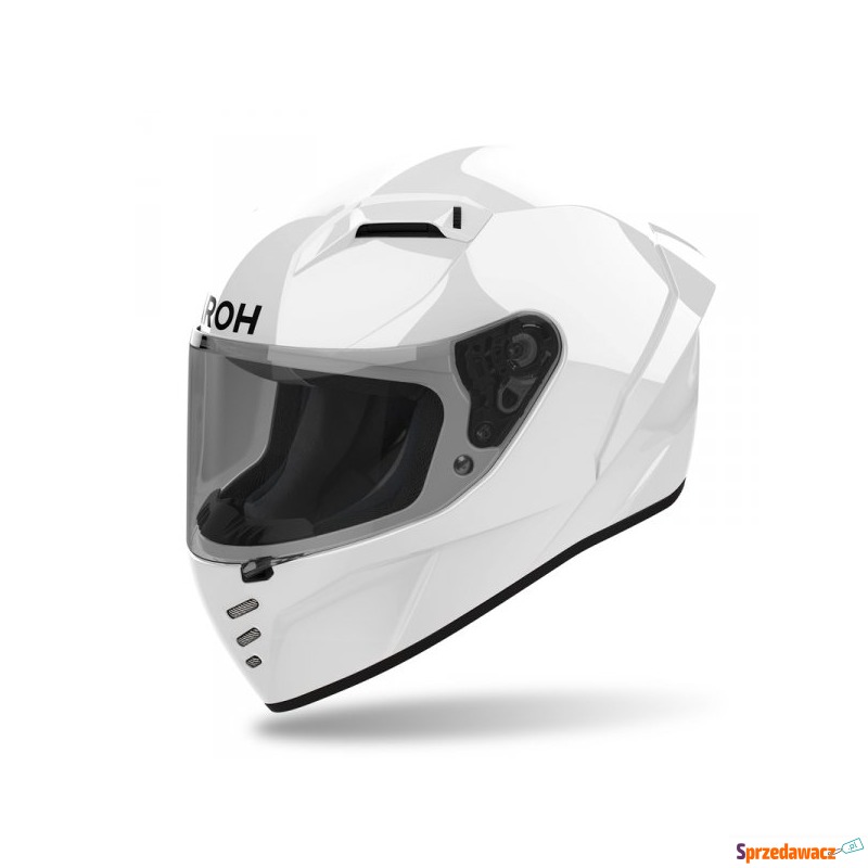 AIROH KASK INTEGRALNY CONNOR WHITE GLOSS - Kaski motocyklowe - Żory