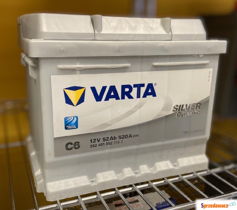 Akumulator 52Ah 520A Varta Silver Dynamic C6 - Akumulatory - Tczew
