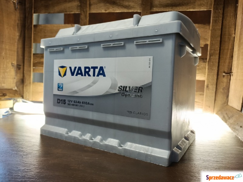 Akumulator 63Ah 610A Varta Silver Dynamic D15 - Akumulatory - Tczew