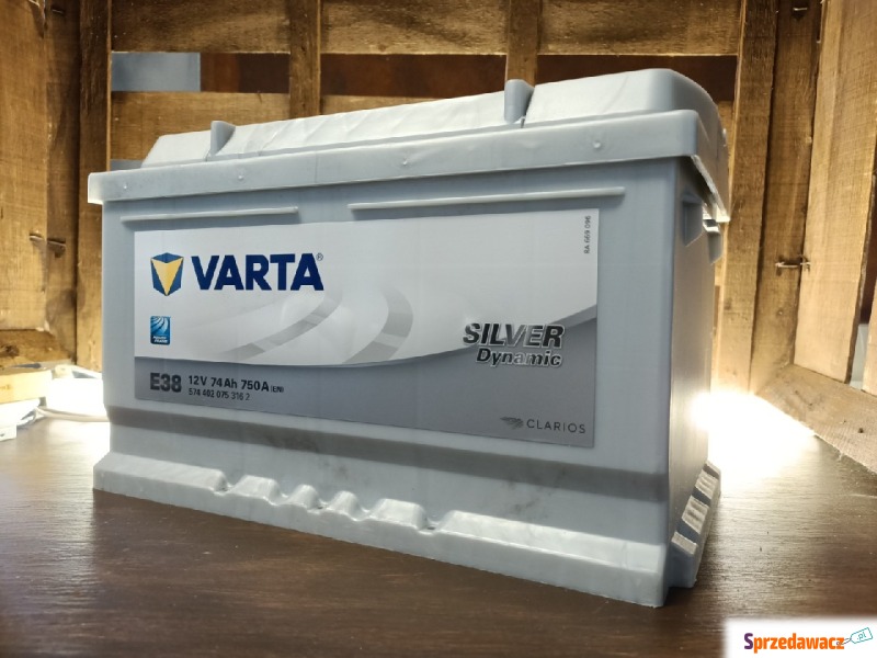 Akumulator 74Ah 750A Varta Silver Dynamic E38 - Akumulatory - Tczew