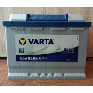Akumulator 60Ah 540A Varta Blue Dynamic D24 EN - Akumulatory - Tarnobrzeg - zdjęcie 1