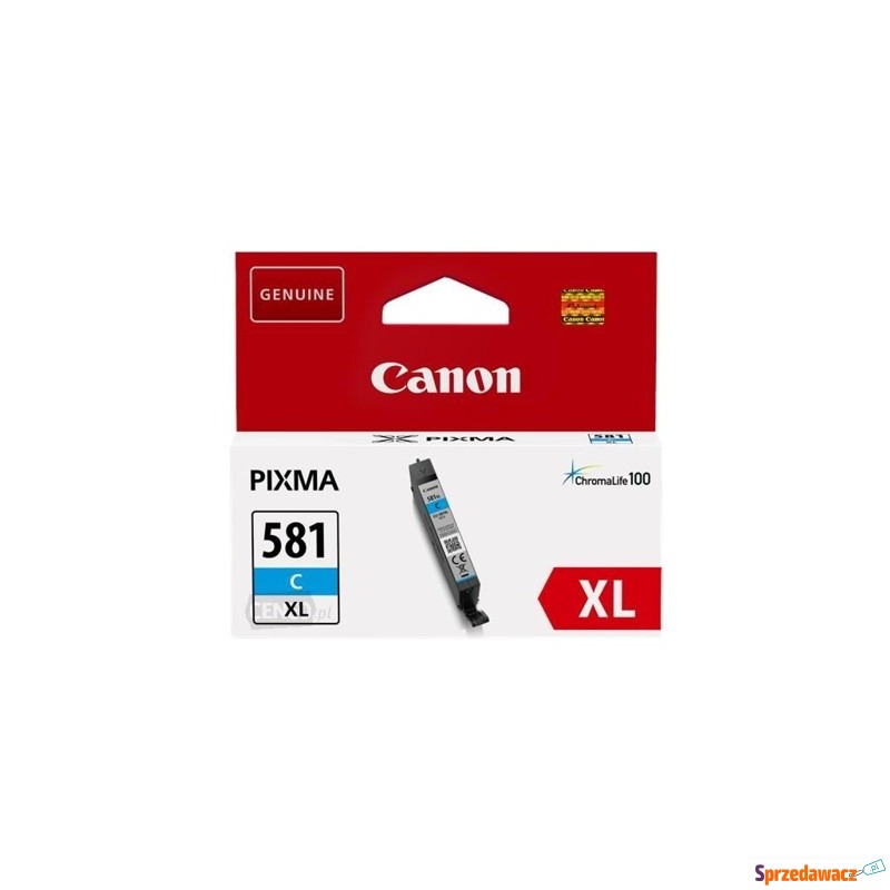 Tusz Oryginalny Canon CLI-581 XL C (2049C001)... - Tusze, tonery - Malbork