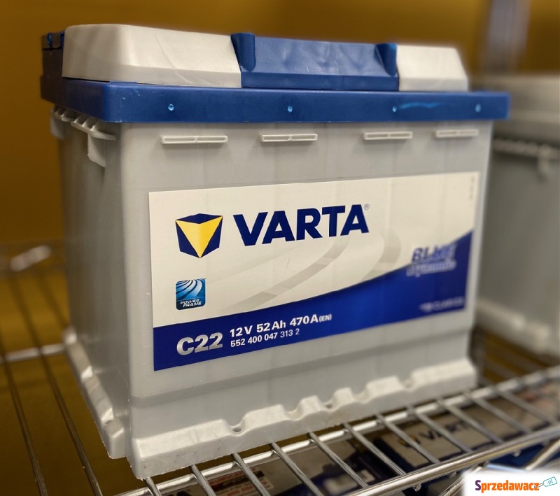 Akumulator 52Ah 470A Varta Blue Dynamic C22 EN - Akumulatory - Tarnobrzeg