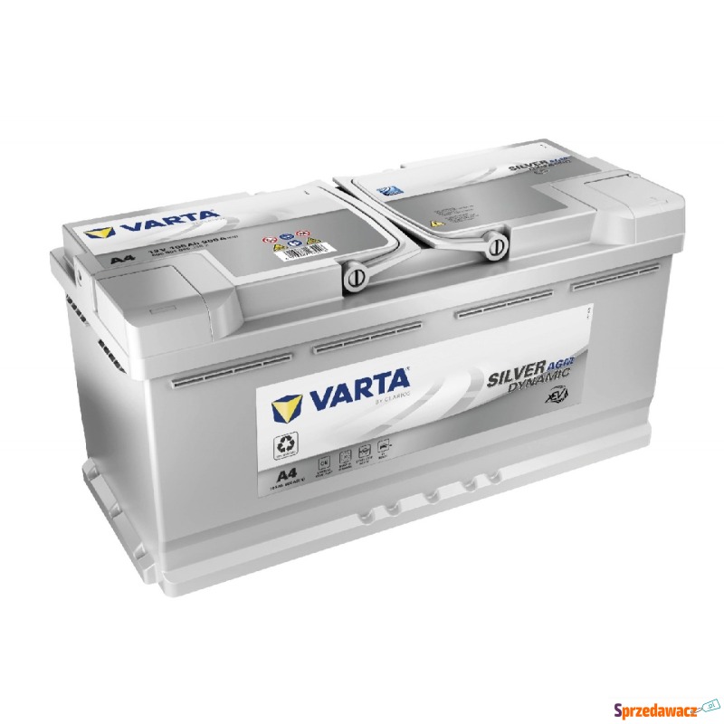 Akumulator 105Ah 950A Varta Silver Dynamic A4... - Akumulatory - Tarnobrzeg