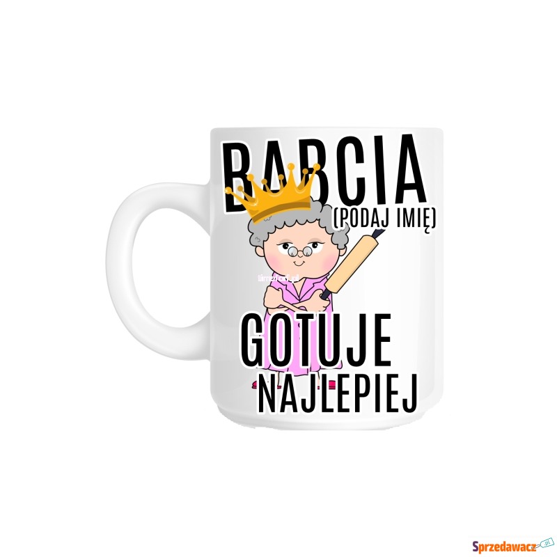 Kubek dla babci BABCIA GITUJE...