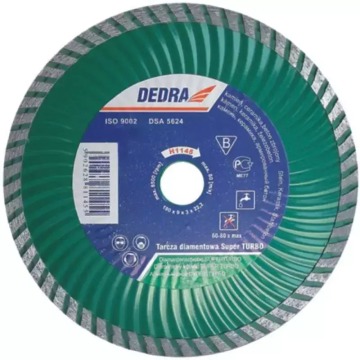 TARCZA DIAMENTOWA SUPER TURBO DEDRA H1147 230MMX22,2MM