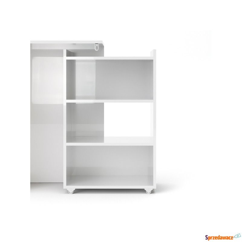 Zagłówek do łóżka biały 140x190 cm Naia - Łóżka - Lubin
