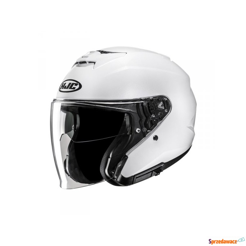 HJC KASK OTWARTY I31 SOLID PEARL WHITE - Kaski motocyklowe - Białogard