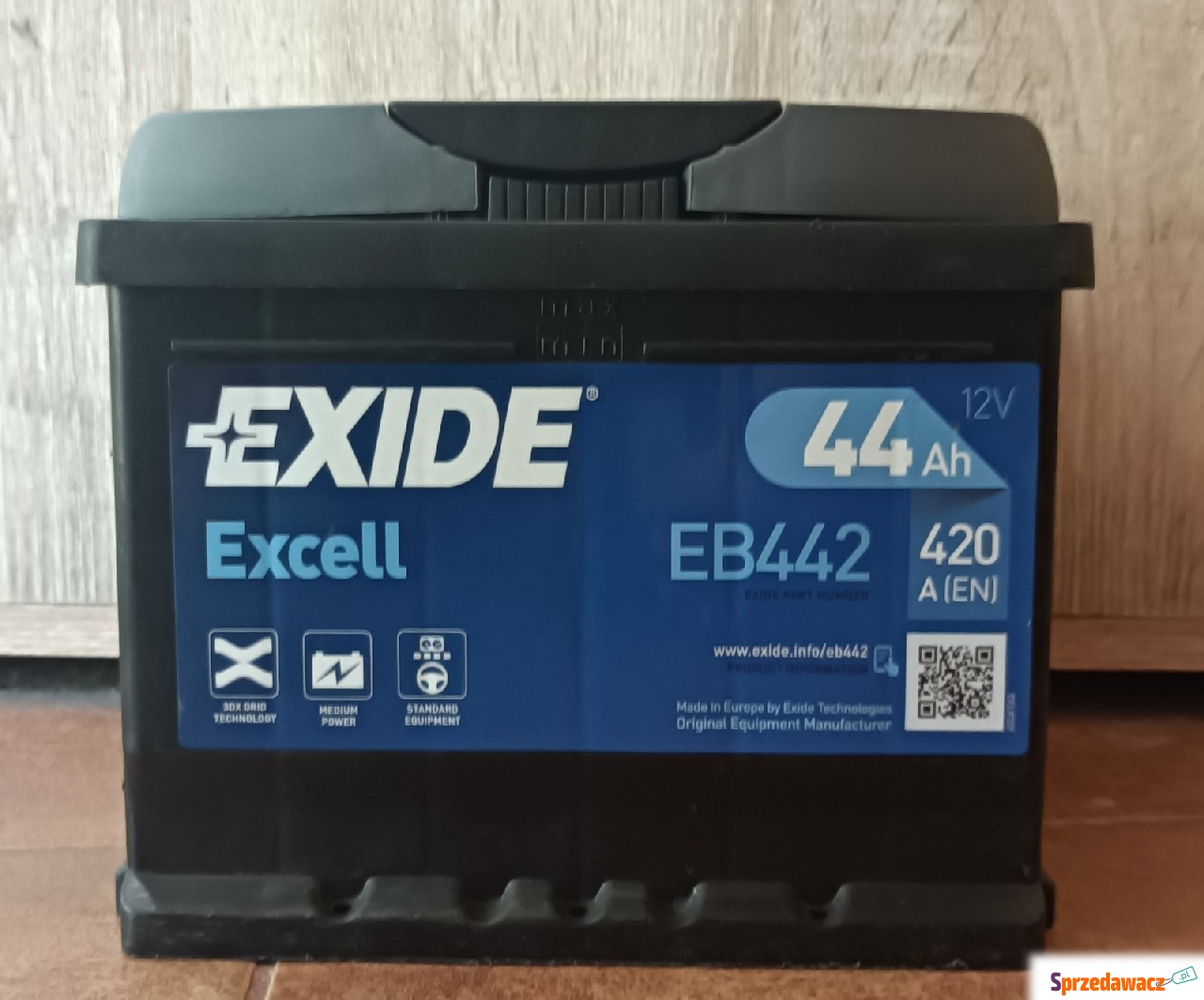 Akumulator 44Ah 420A Exide Excell...