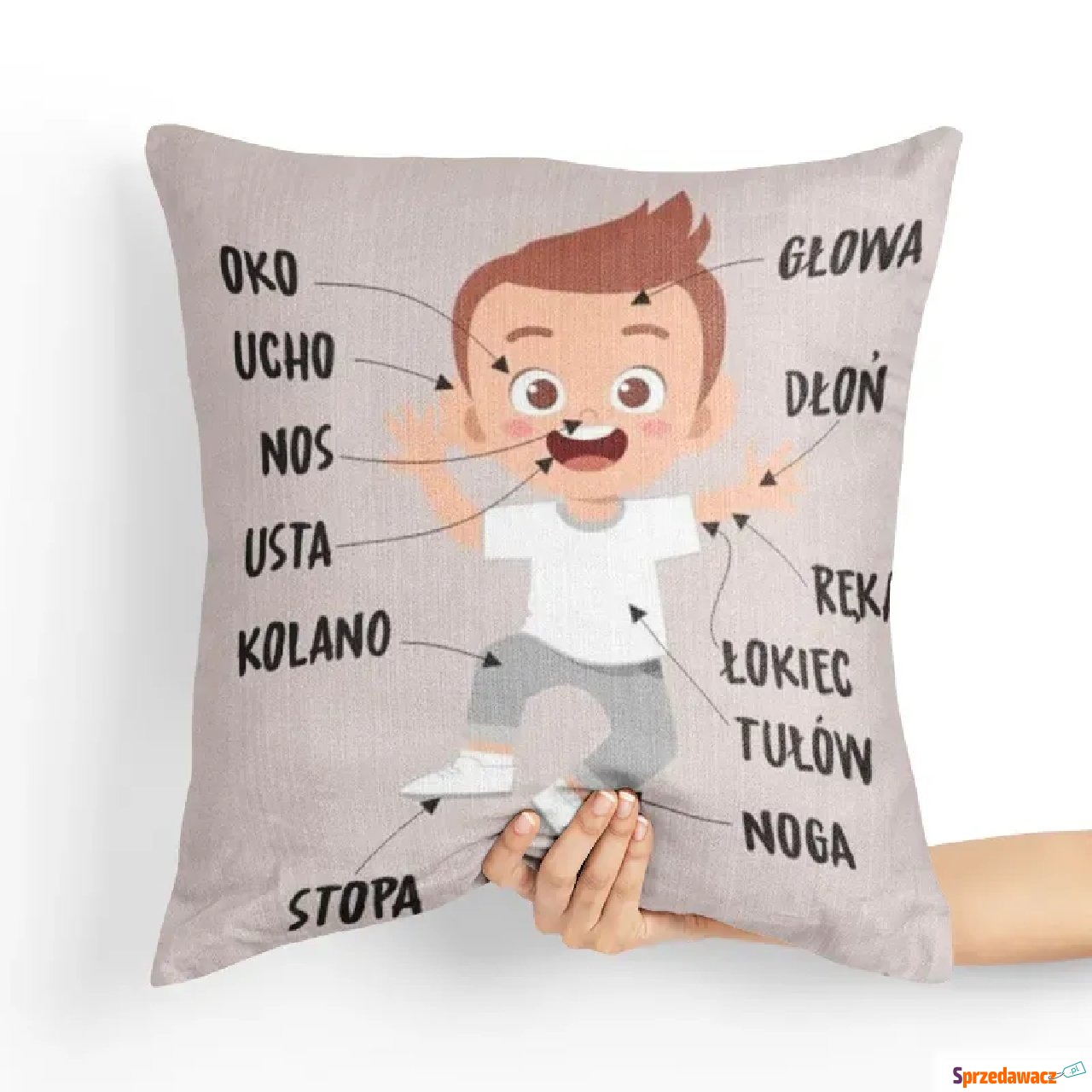 Poduszka edukacyjna - części c...