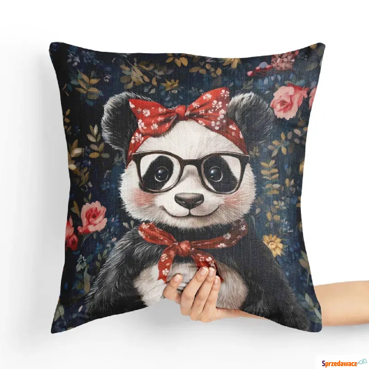 Poduszka Panda - Ręcznie Wykonana...