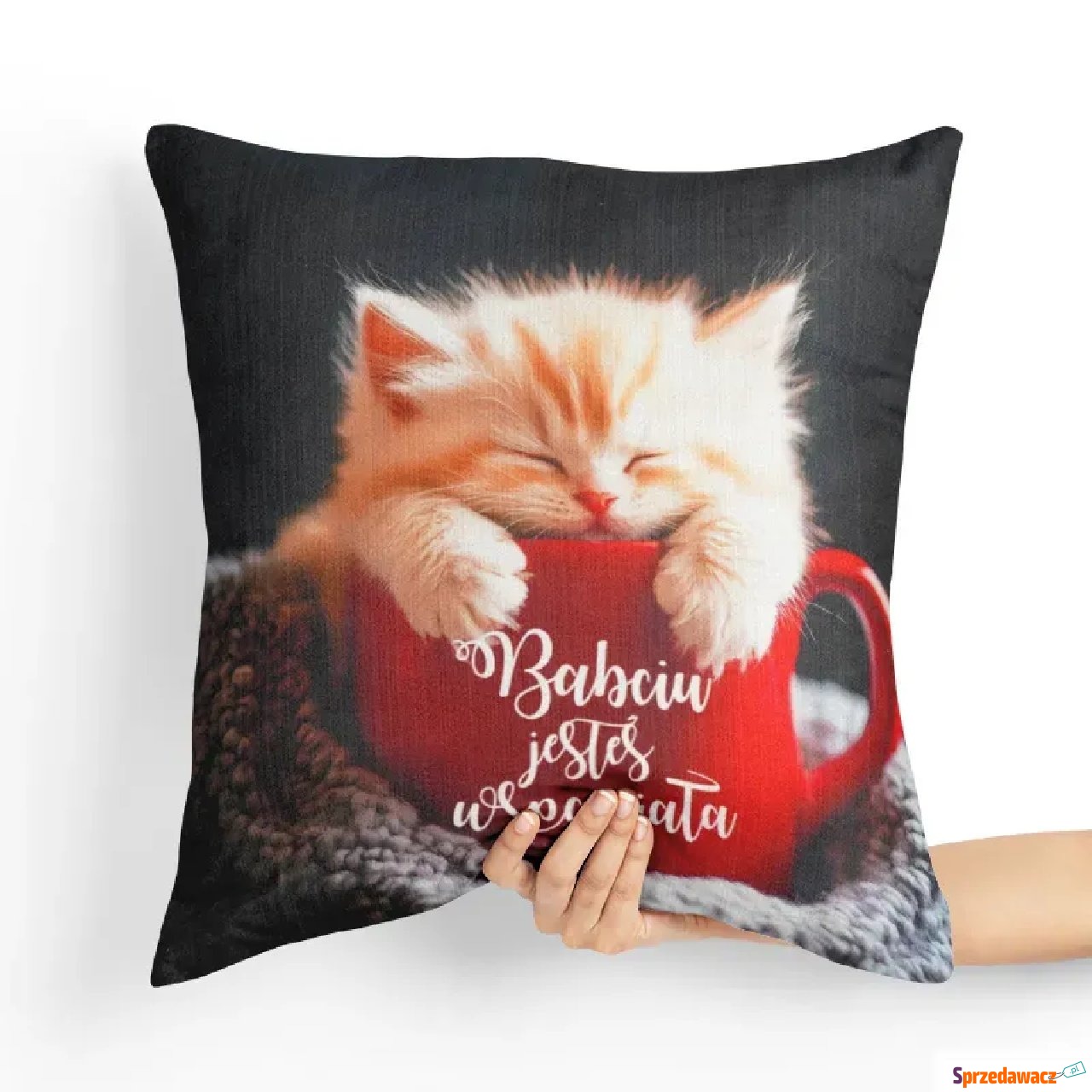 Poduszka dla Babci - Babciu jesteś...