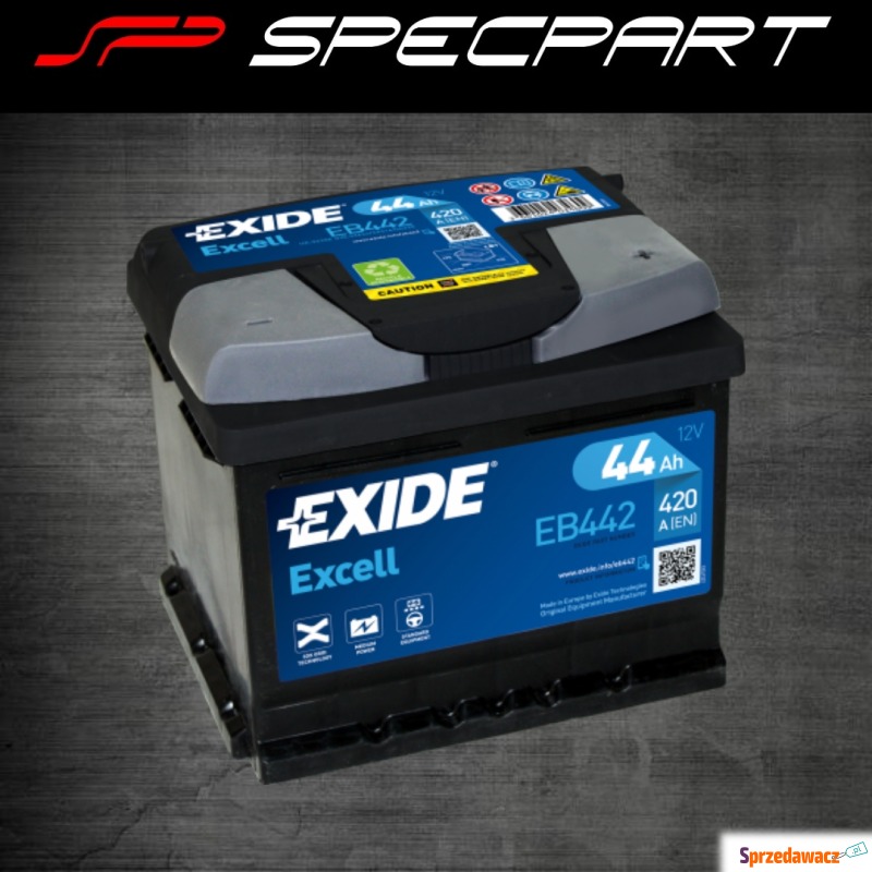 Akumulator 44Ah 420A Exide Excell
