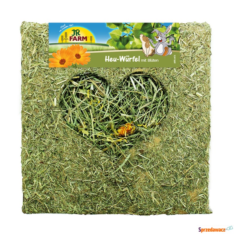 JR Farm Kostka z siana z kwiatami...