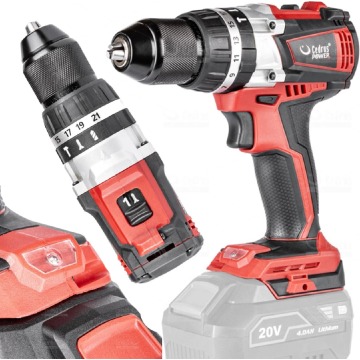 CEDRUS HD60Li WKRĘTARKA AKUMULATOROWA 20V UDAROWA WKRĘTARKO-WIARTARKA 20V POWER+ - OFICJALNY DYSTRYB