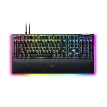 Klawiatura Klawiatura gamingowa Razer BlackWidow V4 Pro Razer Green przewodowa mechaniczna podświetl