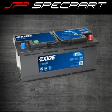 Akumulator 110Ah 850A Exide Excell - Akumulatory - Łódź - zdjęcie 1