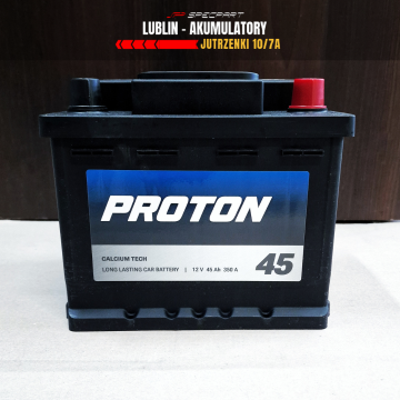 Akumulator 45Ah 350A PROTON